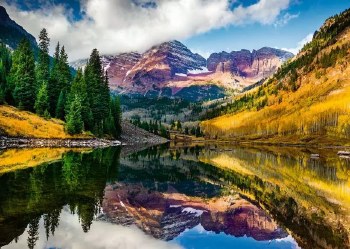 Beautiful Mountains Aspen, Colorado 1000pc Puzzle