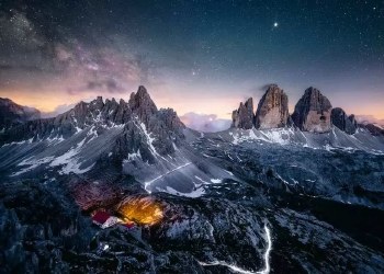 Beautiful Mountains Three Peaks, Dolomites 1000pc Puzzle