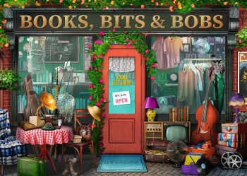 Books, Bits &amp; Bobs 1000pc Puzzle