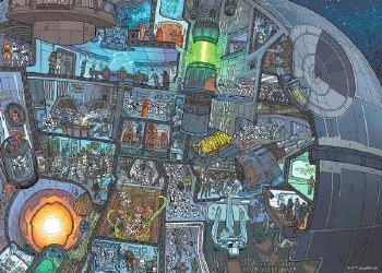 Star Wars Where's Wookie 1000 Piece Puzzle