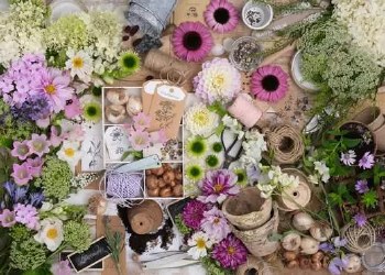 For the Love of Flowers 1000pc Puzzle