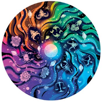 Astrology 500 pc Round Puzzle