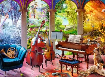 Four Seasons in Music 100pc Puzzle
