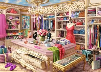 The Coveted Closet 1000pc Puzzle