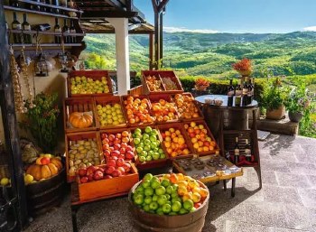 Fruit Market Croatia 500pc Puzzle