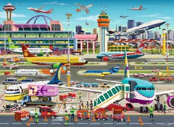 Airport Central 150pc Puzzle