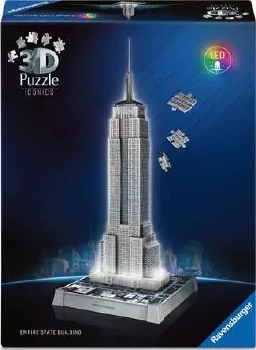 Empire State Building with Light 241pc 3D Puzzle