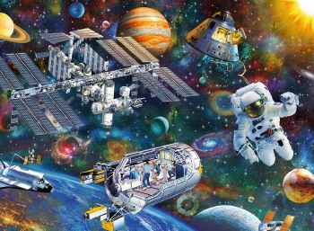 Cosmic Exploration 200pc Puzzle