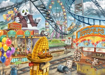 Escape Kids Puzzle: Amusement Park Plight 368p