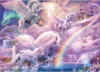 Pegasus Unicorns 100pc Puzzle
