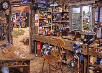 Dad's Shed 500pc Large Format Puzzle