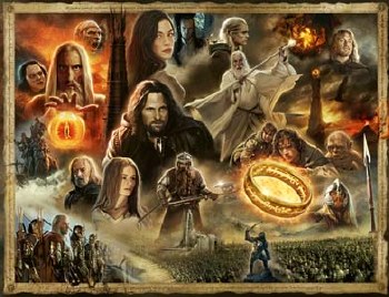 Lord of the Rings : Two Towers 2000pc Puzzle