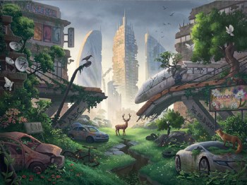 Escape Puzzle: Desolated City 368pc