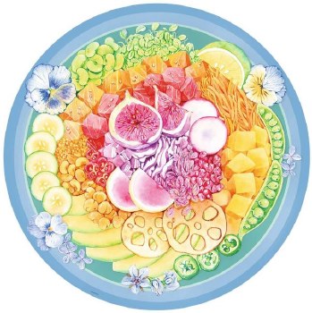 Circle of Colors - Poke Bowl 500 Piece Puzzle