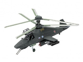 1/72 Kamov Ka-58 Stealth Helicopter Plastic Model Kit