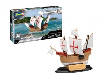 1/350 Santa Maria (EZ Click) Plastic Model Kit