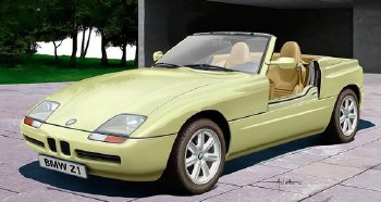 1/24 BMW Z1 Convertible Car {Ltd} Plastic Model Kit