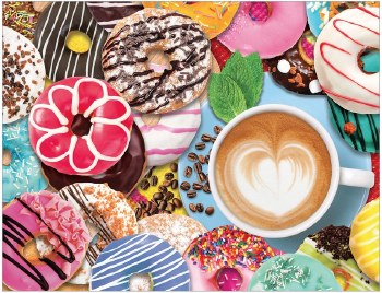 Donut's N' Coffee 500pc Puzzle