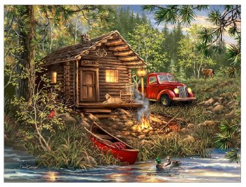 Cozy Cabin Life - 500pc Puzzle