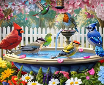 Birds of Spring 500pc Puzzle