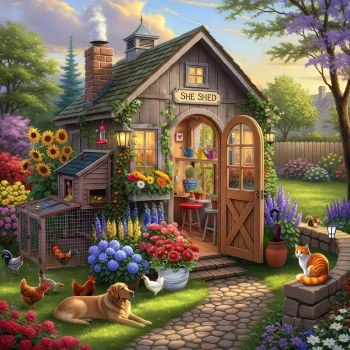 Garden Shed 500pc Puzzle