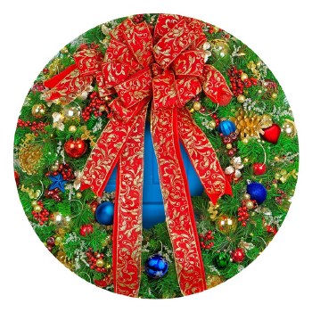 Round: Holiday Wreath - 500pc Puzzle