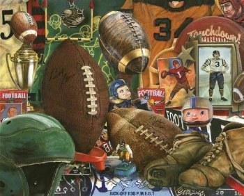 Vintage Football 1000pc Puzzle