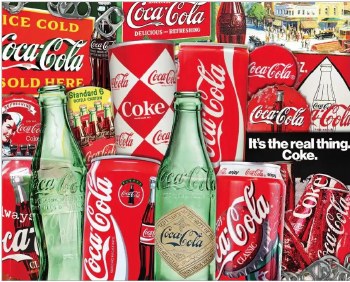 Vintage Soda Cans 1000pc Puzzle