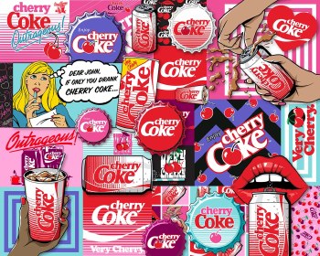 Coca-Cola Cherry Coke 1000pc Puzzle