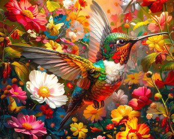 Hummingbird Dream 1000pc Puzzle