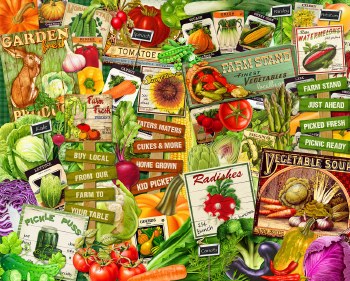 Eat Your Veggies 1000pc Puzzle