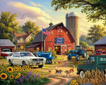 Ford Barnyard 1000pc Puzzle