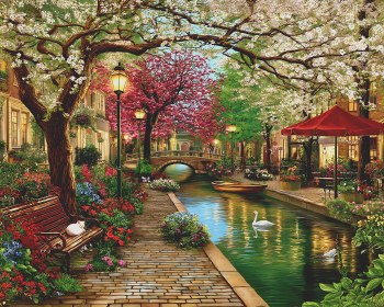 Golden Hour Canal 1000pc Puzzle