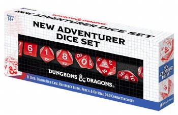 D&amp;D Adventurer Set Red Dice
