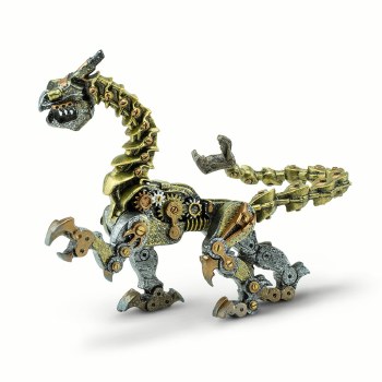 Steampunk Dragon Figure