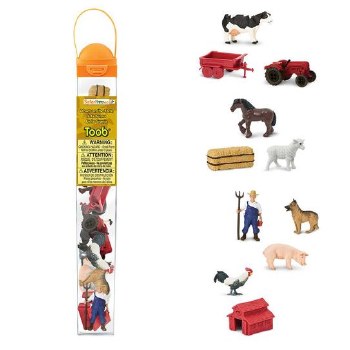 Toob - Down on the Farm (11 pcs)