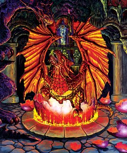 Birth of a Fire Dragon 1000pc Puzzle