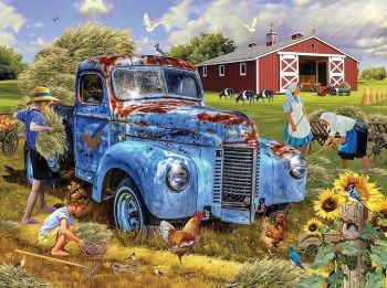 Hay Harvesting 500pc Puzzle
