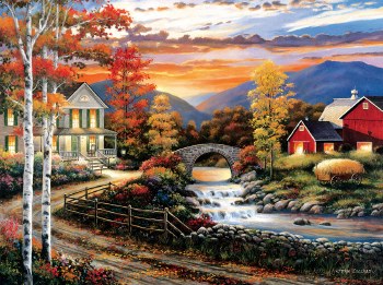 Babbling Creek Road 1000pc Puzzle