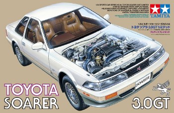 1/24 Toyota Soarer 3.0 GT Model Kit