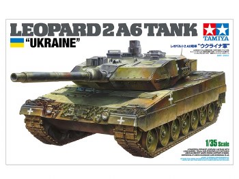 1/35 Leopard 2 A6 Tank &quot;Ukraine&quot; Model Kit