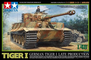 1/48 German Tiger 1 Late Production Model Kit