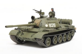 1/48 US Russian Medium T-55 Tank Plastic Model Kit