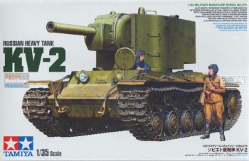 1/35 Russian Heavy KV-2 Tank Plastic Model Kit