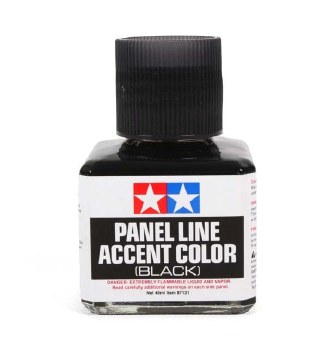 Panel Line Accent Color Black