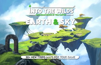 Into the Wilds Battlemap Book - Earth and Sky