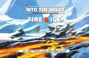 Into the Wilds Battlemap Book - Fire and Ice