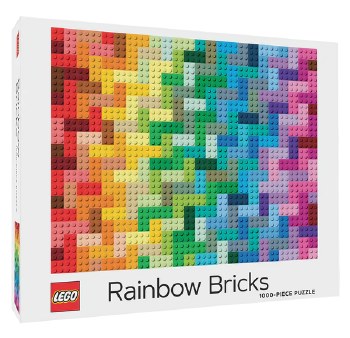 LEGO Rainbow Bricks 1000pc Puzzle (1072-8)