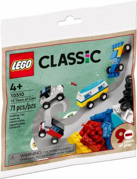 LEGO: Classic: 90 Years of Cars (30510)