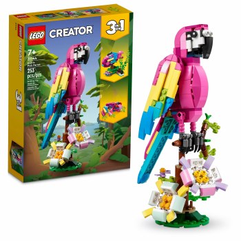 LEGO: Creator: 3in1 Exotic Pink Parrot  (31144)